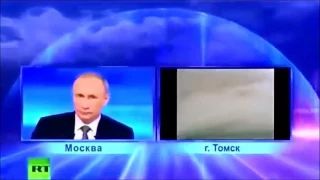 Путин прямая линия про русские дороги