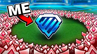 I Smurfed In DIAMOND To Prove It's Not Luck… ROCKET LEAGUE | #4