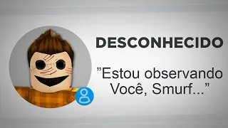 Tem um estranho me perseguindo no Roblox..