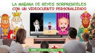 Regalo Reyes Magos Navidad Video Cuento Personalizado