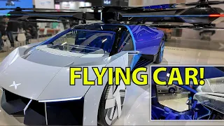 This car flies! REAL life, flying car