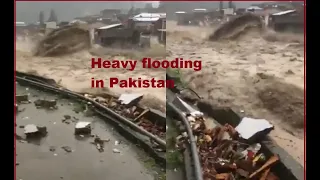 Latest Videos Of Flood In Pakistan 2022 | Scary Flood Videos