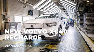 New Volvo XC40 Recharge Production Line | Volvo Factory | How Car is Made