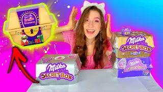 OTWIERAM 3 GIGANTYCZNE MILKI SECRET BOX!😱💜