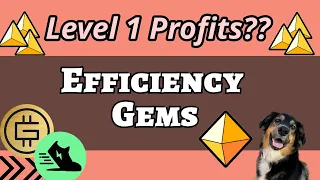 STEPN | Prepare for Lvl 1 Efficiency Gem Profits! GMT GAINS