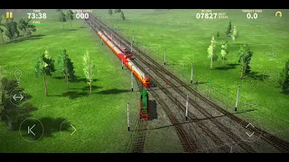 bots doing VERY strange things, and me causing a huge train jam in electric trains (freeplay)