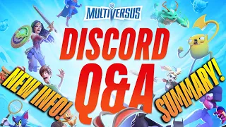 MultiVersus Full Q & A With Developers Summary!!! (New Info For The Game)