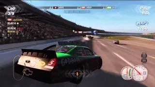 NASCAR The Game 2011 Crazy Crash #3