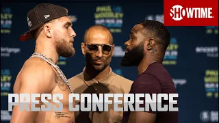 Jake Paul vs Tyron Woodley - FINAL PRESS CONFERENCE [LIVE]