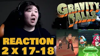 Gravity Falls 2x17-18 BLIND REACTION "Dipper and Mabel vs. the Future" and "Weirdmageddon: Part 1"