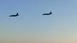 Два самолёта СУ-24 в Поповке.
