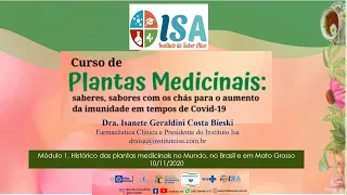 Módulo 01 - Curso Gratuito de Plantas medicinais: saberes, sabores para o aumento da imunidade