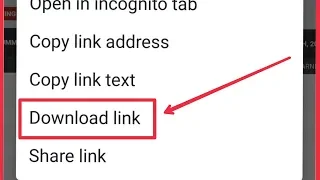 Chrome | How To Download Link Any Site In Android