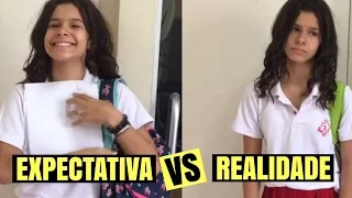 Expectativa vs Realidade - GABRIELLA SARAIVAH