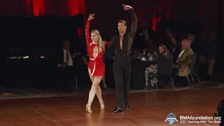 Emma Slater & Gleb Savchenko 2021 BMA Dine & Dance With The Stars