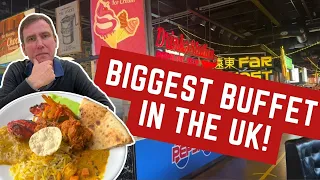 Reviewing the BIGGEST RESTAURANT and ALL YOU CAN EAT BUFFET in the UNITED KINGDOM - £12.99!!