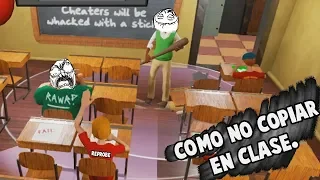 COMO NO COPIAR EN EL EXAMEN- HIGHSCHOOL 101| [GERTIME]