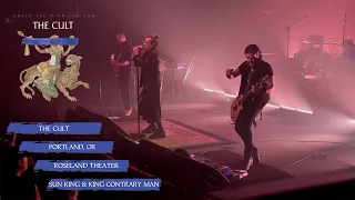 The Cult Live Portland, OR - Roseland Theater - October 15 2023 - 4K - Sun King & King Contrary Man