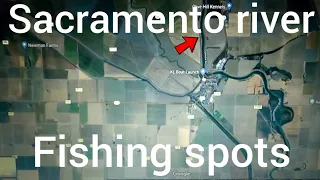 Sacramento river fishing spots for sturgeon,striper,catfish and salmon!(knight's landing)