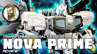 Ham-Man Reviews - Transformers Legacy Evolution Nova Prime - Bringing Some Life to the Dead Universe
