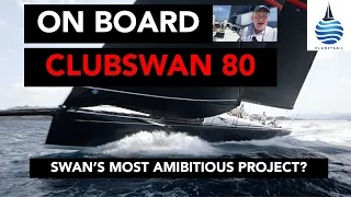 ClubSwan80 - Matt Sheahan gets aboard
