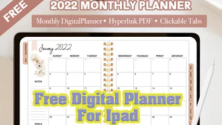 Free Digital Planner For Ipad 2022-2023 - GoodNotes - - Download & How to use