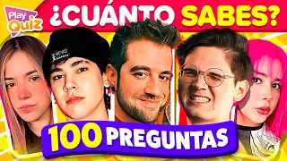 100 Preguntas de Streamers ¿Cuánto sabes? 🔥👾👀 Adivina el Streamer Play Quiz de Streamers