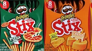 SnaQPaQ Pringles Stix Pizza Flavor QOTD what do you think of YouTubers asking for money