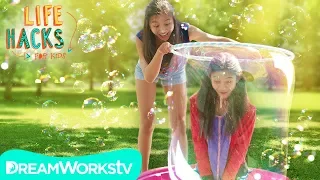 Giant Bubble Maker + More Babysitting Games | LIFE HACKS FOR KIDS | DIY #withme