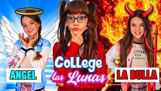 SOFI SCOPRE CHE LA BULLA HA UNA GEMELLA A SCUOLA | COLLEGE  Las Lunas (Ep.5 St1 La BULLA VS SOFI)