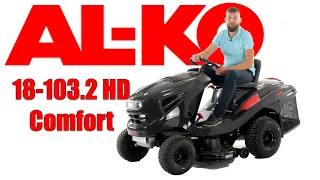 Обзор на садовый трактор Al-Ko T 18-103.2 HD Comfort 123016