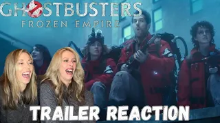 GHOSTBUSTERS: FROZEN EMPIRE Official Trailer Reaction | Paul Rudd | Bill Murray | Dan Aykroyd