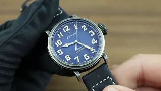 Zenith Pilot Type 20 Extra Special 40mm Blue Functions & Care