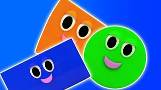 шапе песня | изучать и знать формы | Shapes Song in Russian