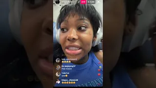 Summer Walker and Lil Meech argue on IG Live 6-21-23