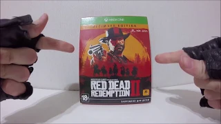 Распаковка Red Dead Redemption 2: Ultimate Edition (Xbox One)