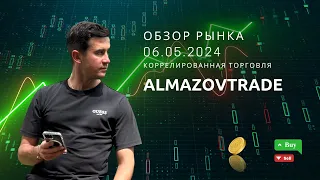 Обзор рынка. Коррелированная торговля AlmazovTrade