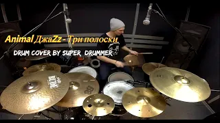 Animal джаZz - Три полоски  Drum cover