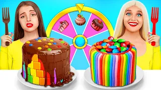 Rich vs Poor vs Giga Rich Cooking Challenge | Expensive VS Cheap Cake Decorating by Turbo Team