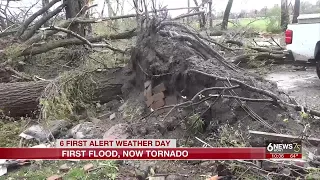 Couple who rebuilt house after 2019 flood has it destroyed again during Lincoln tornado