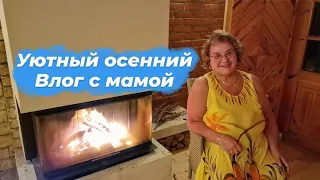 Влог каждый день.Уютный домашний влог у камина на даче с мамиными воспоминаниями о Таллинне.Vlog