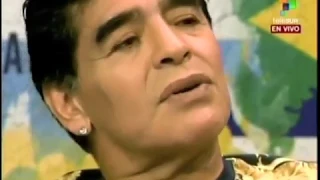 "Jorge Alvarado me recordó a Doña Tota"- La emoción de Diego Maradona en: "De Zurda"