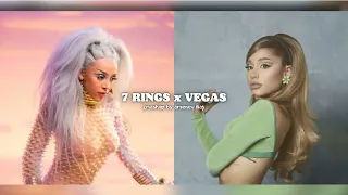 7 rings x Vegas | Ariana Grande x Doja Cat (mashup by arsenev ilia)