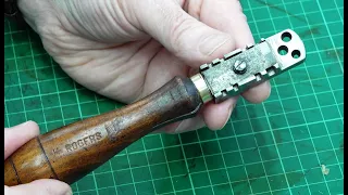 Rare Shoelace Tool, Sharpening and Using