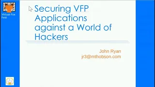 Securing VFP Applications Against a World of Hackers