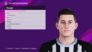 [PES 2020] FK PARTIZAN BEOGRAD players face & hair