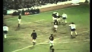 spurs 2 ac milan 1 uefa cup semi final first leg april 1972
