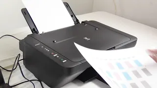 How to do a print head alignment on a Canon Pixma MG2550S printer