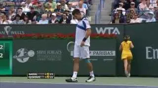 Novak Djokovic Cursing His Fan