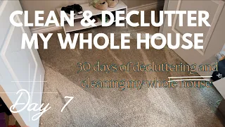 CLEAN & DECLUTTER ￼my whole house | ￼Small room declutter ￼ ￼ ￼